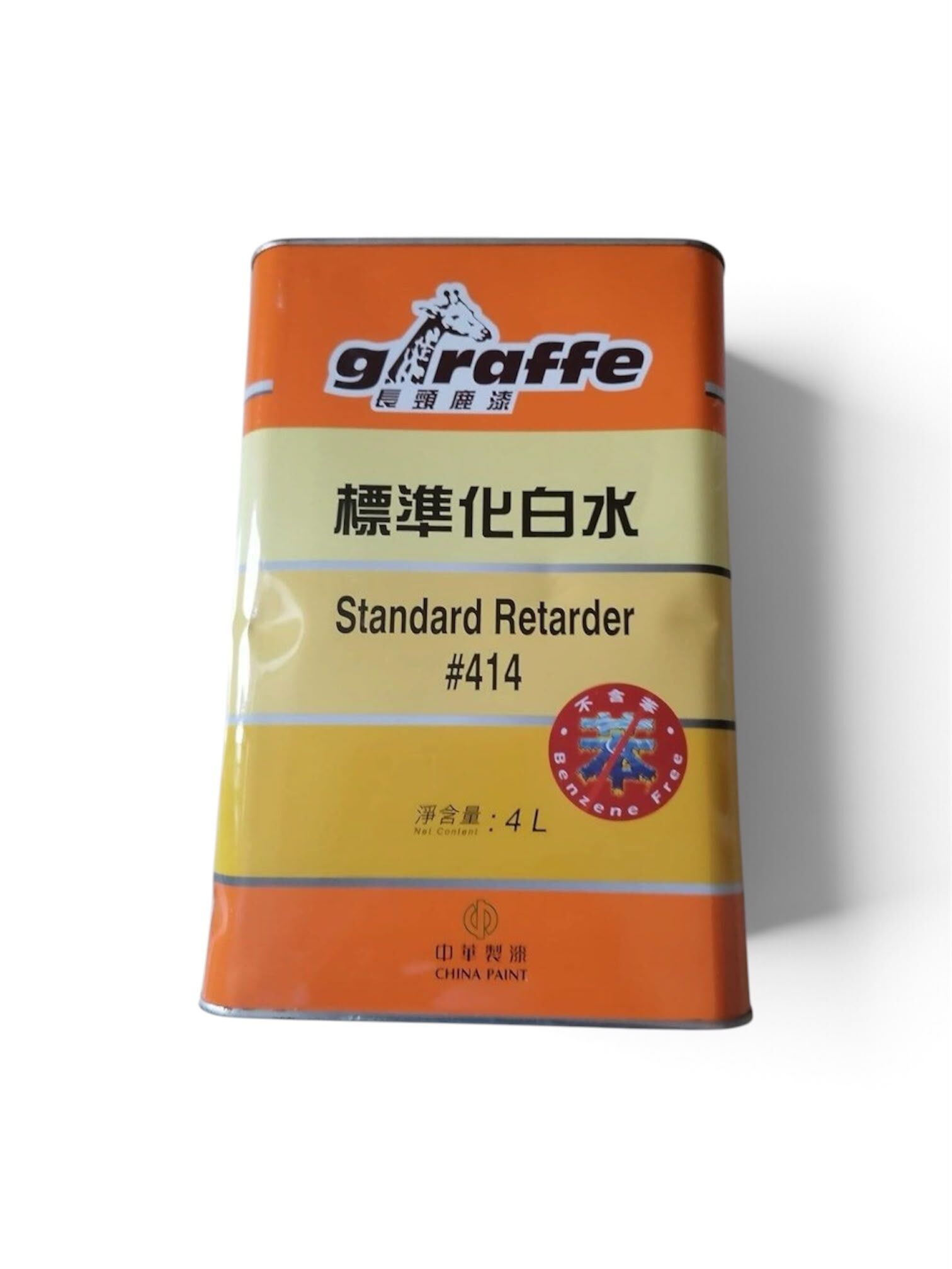 "GIRDFFE" 長頸鹿牌414HK標準化白水