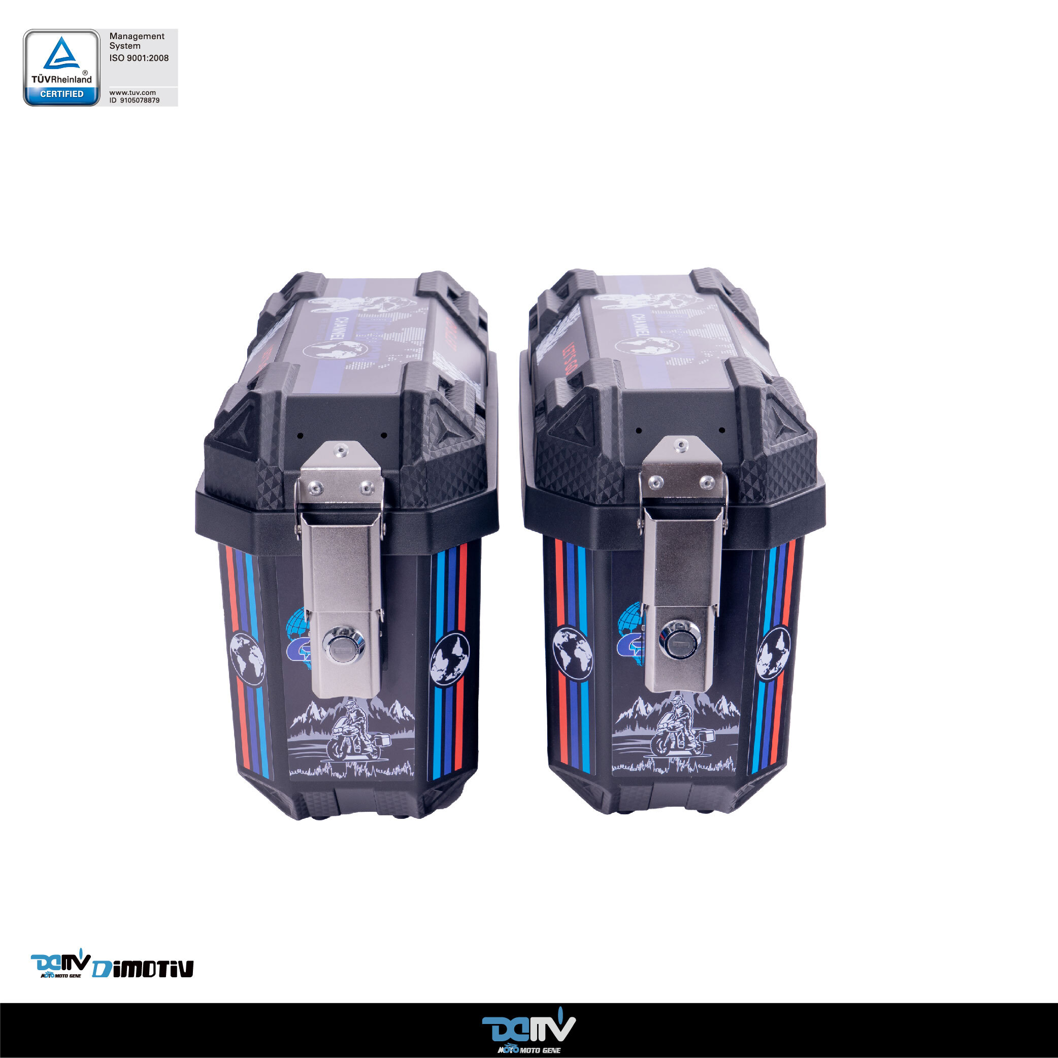 【DIMOTIV】 PP Motocycle Side Case 20L