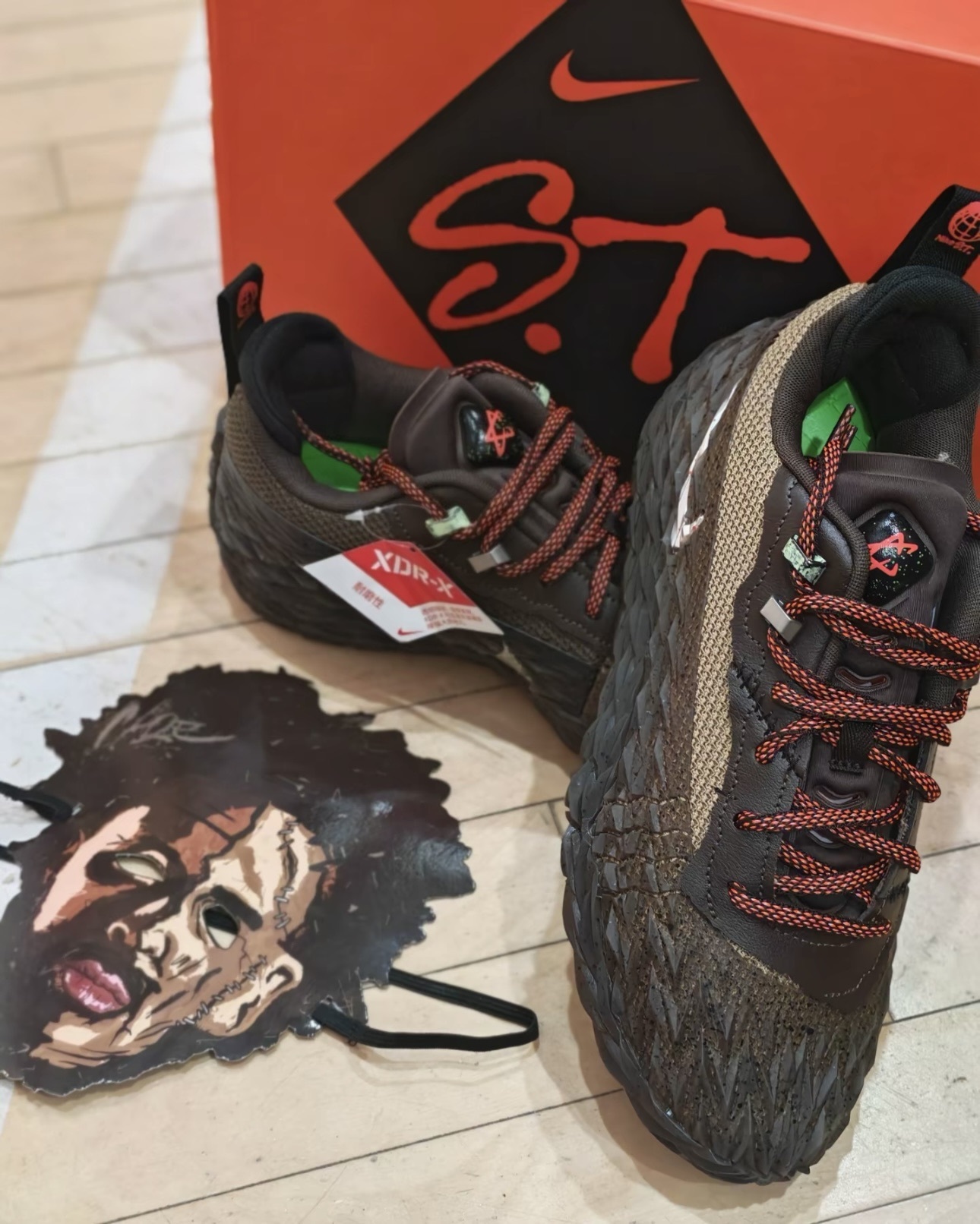 [限量商品不退換] 男鞋 CADE CUNNINGHAM X NIKE S.T. CHARGE 'Halloween' 康寧漢 萬聖節 籃球 實戰鞋【IZ2607-200】XDR-X