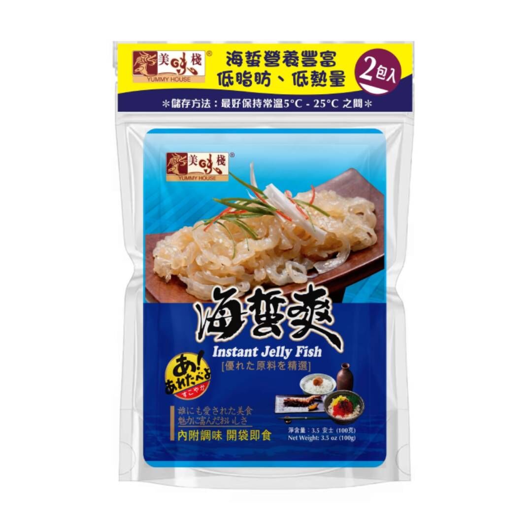 美味棧 海蜇爽 100克 x 2包