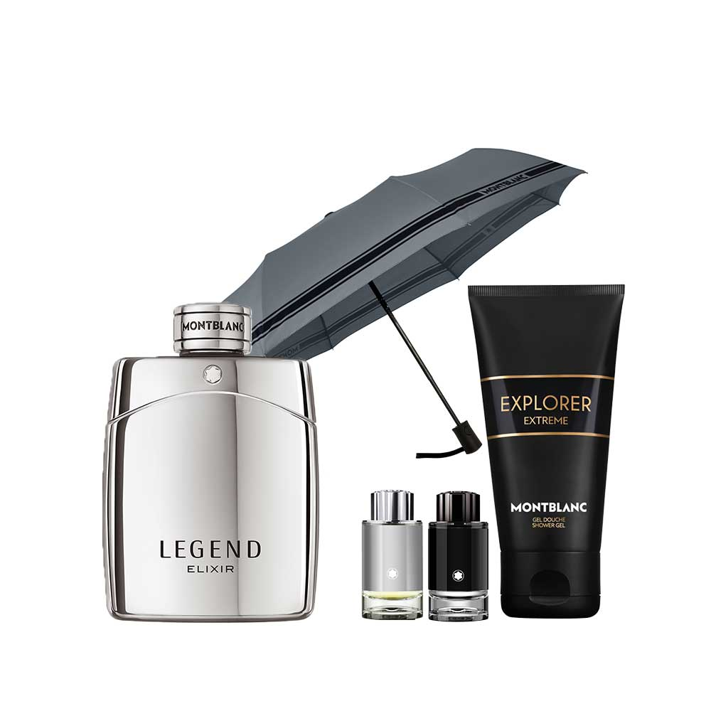 【鋒恩香水】MONTBLANC 萬寶龍 傳奇鋒芒香精100ml(贈沐浴精150ml+小香4.5mlx2+品牌傘)