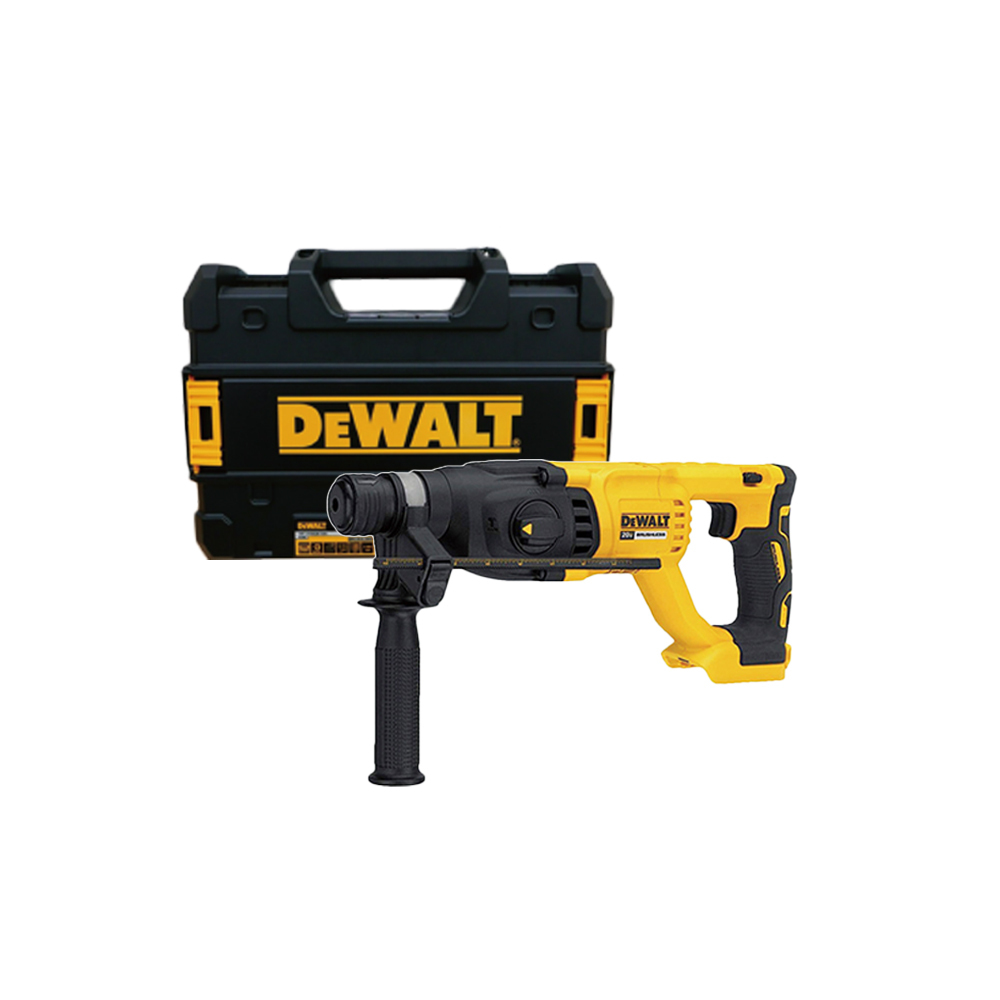 DEWALT 美國 得偉｜DCH133NK 空機+箱子｜20V 充電式三用電槌鑽 充電電鎚鑽 無碳刷式電槌鑽｜DCH133N DCH133B｜公司貨