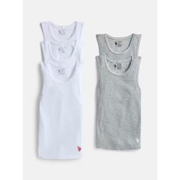 【預購】U.S. POLO ASSN. N102250 童裝背心 (5件裝)