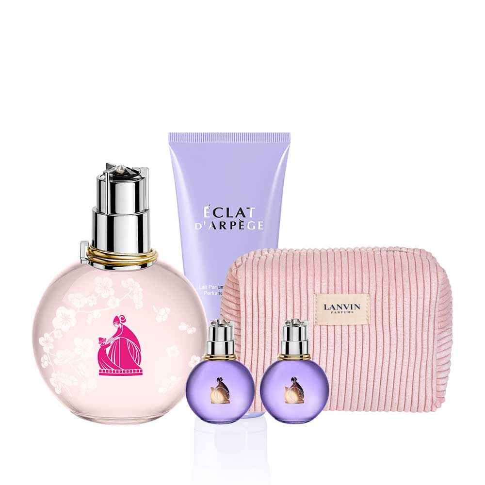 【鋒恩香水】Lanvin浪凡 光韻白茶淡香精100ml(贈小香4.5mlx2+身體乳100ml+品牌天鵝絨化妝包)