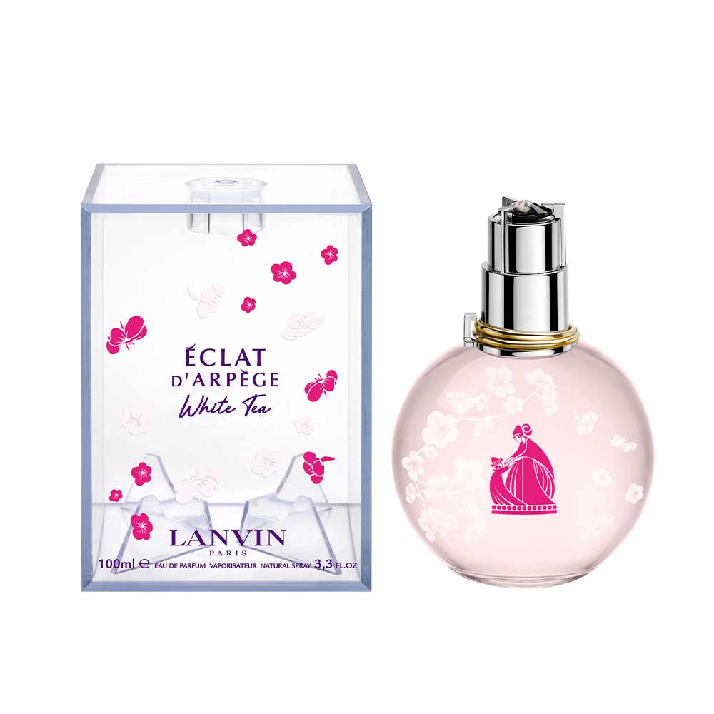 【鋒恩香水】Lanvin浪凡 光韻白茶淡香精100ml(贈小香4.5mlx2+身體乳100ml+品牌天鵝絨化妝包)