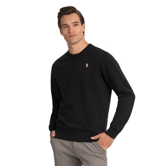 【預購】U.S. Polo Assn. N102205 男裝圓領抓絨衛衣