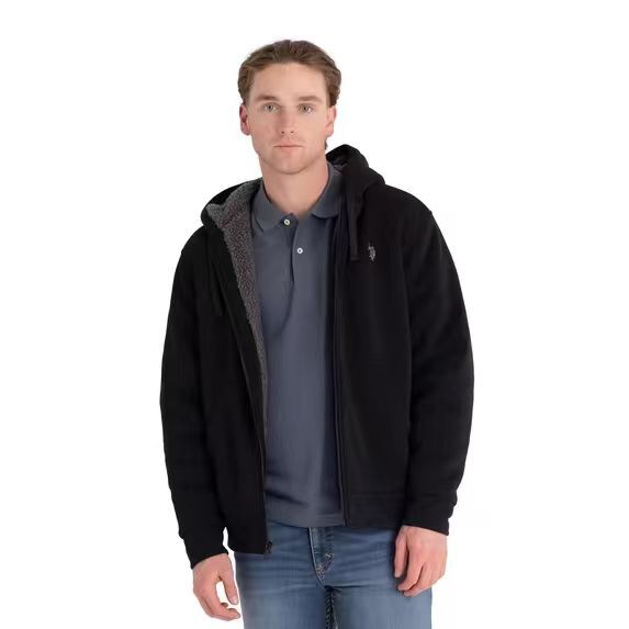 【預購】U.S. Polo Assn. N102206 男裝拉鏈連帽外套