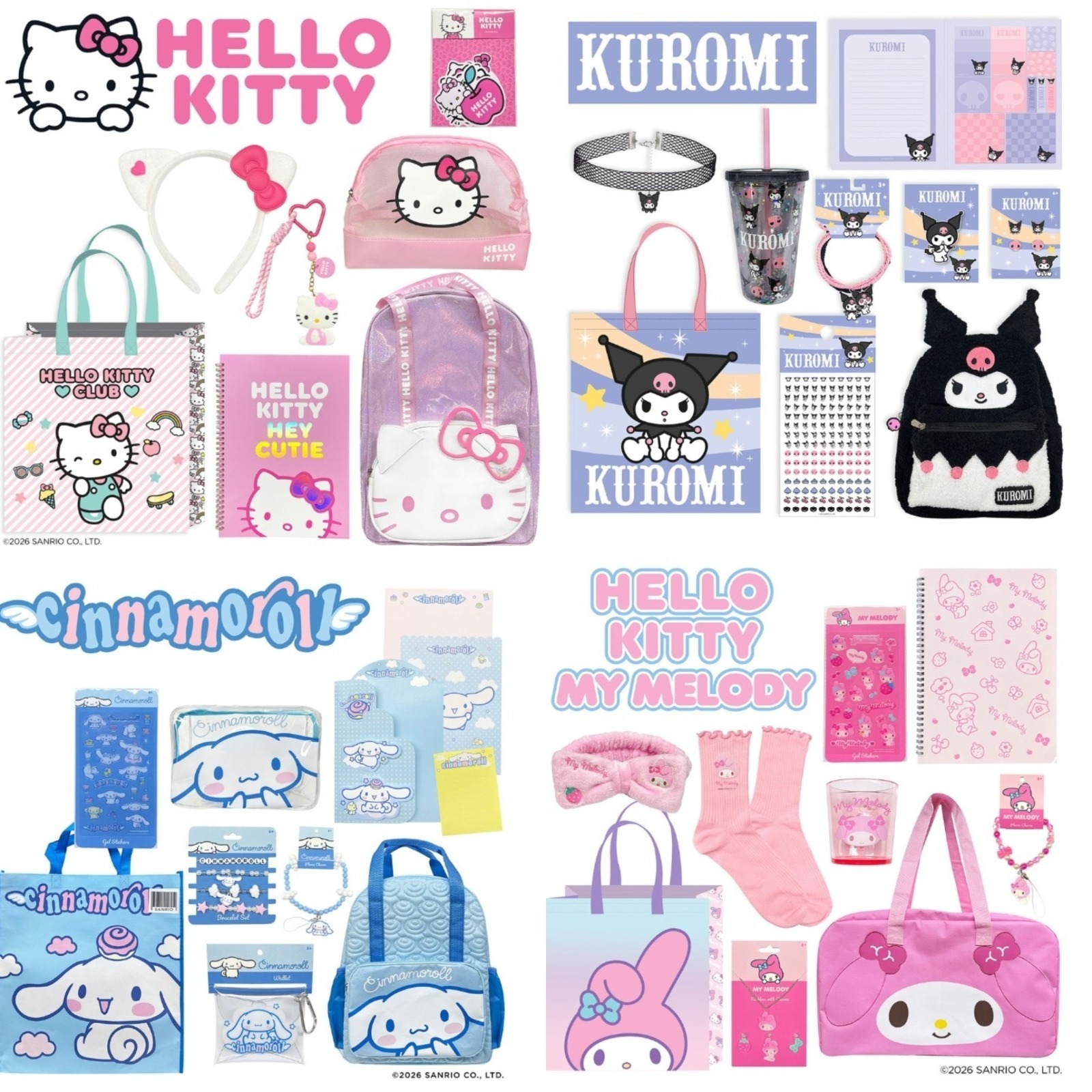 澳洲 2026 Sanrio 卡通福袋
