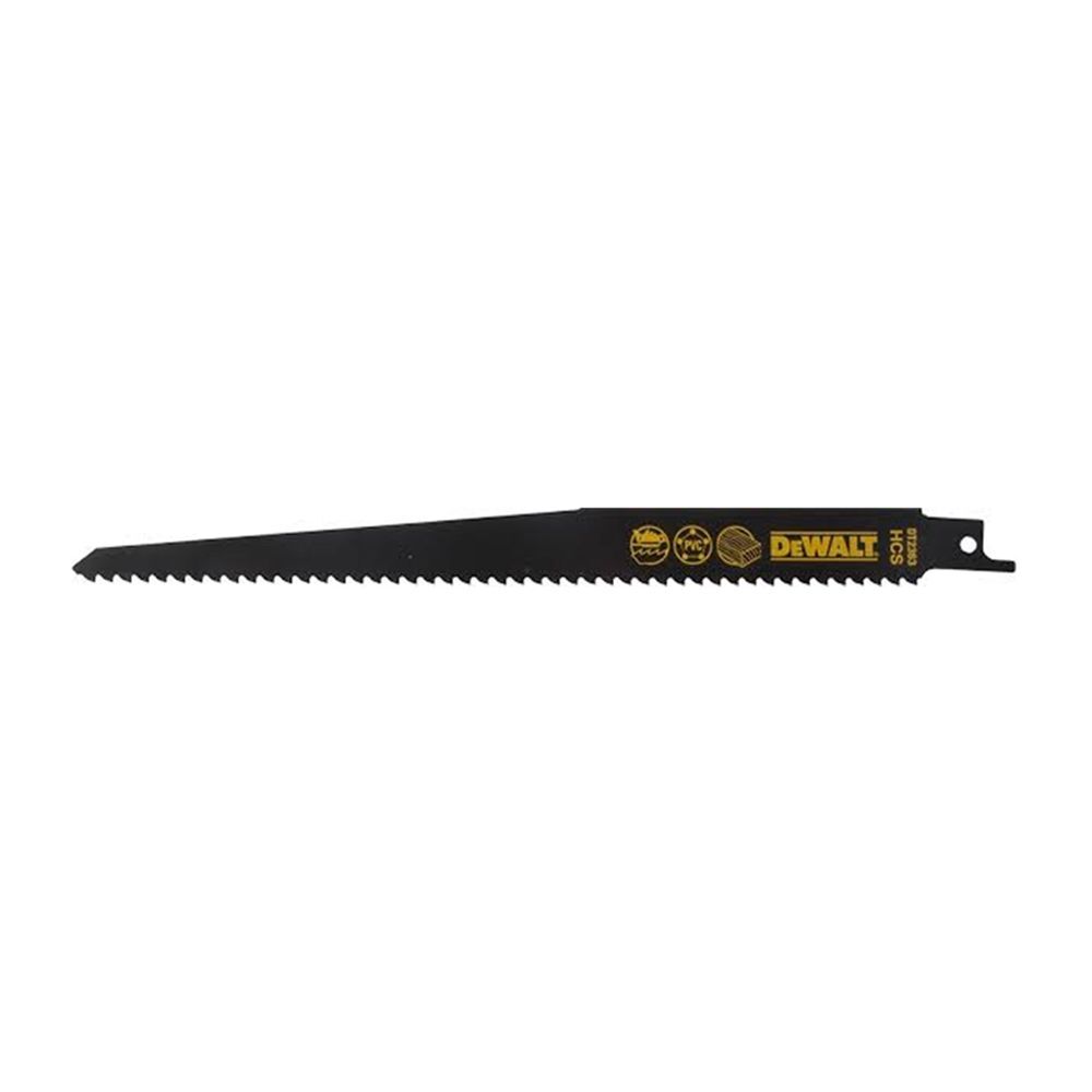 DEWALT 美國 得偉｜長228mm HCS 木工軍刀鋸片 曲線切割木材塑膠切片｜DT2363-QZ