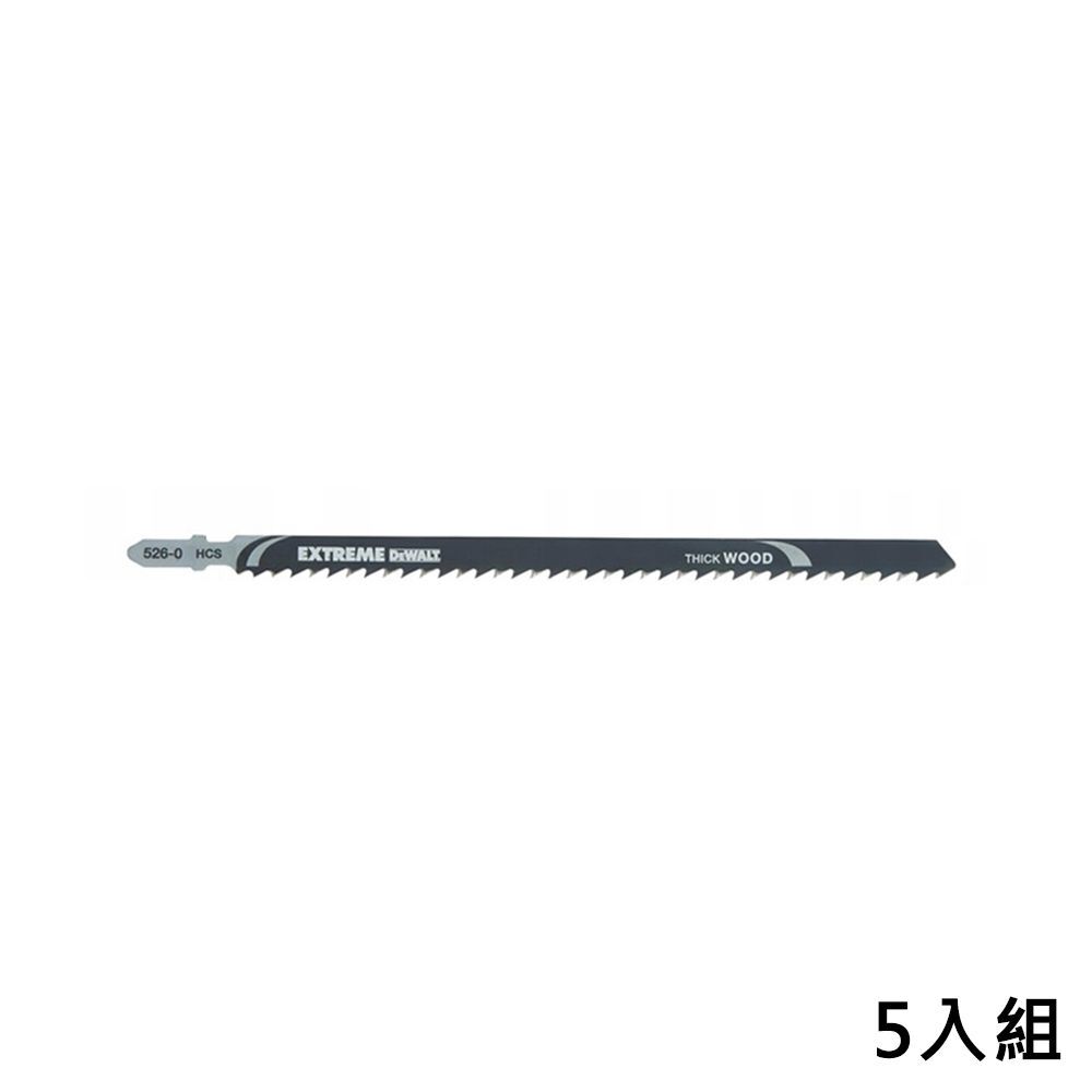 DEWALT 得偉 美國 木工線鋸片180mm*6T(厚木材155mm)(五片裝) (DT2167-QZ)