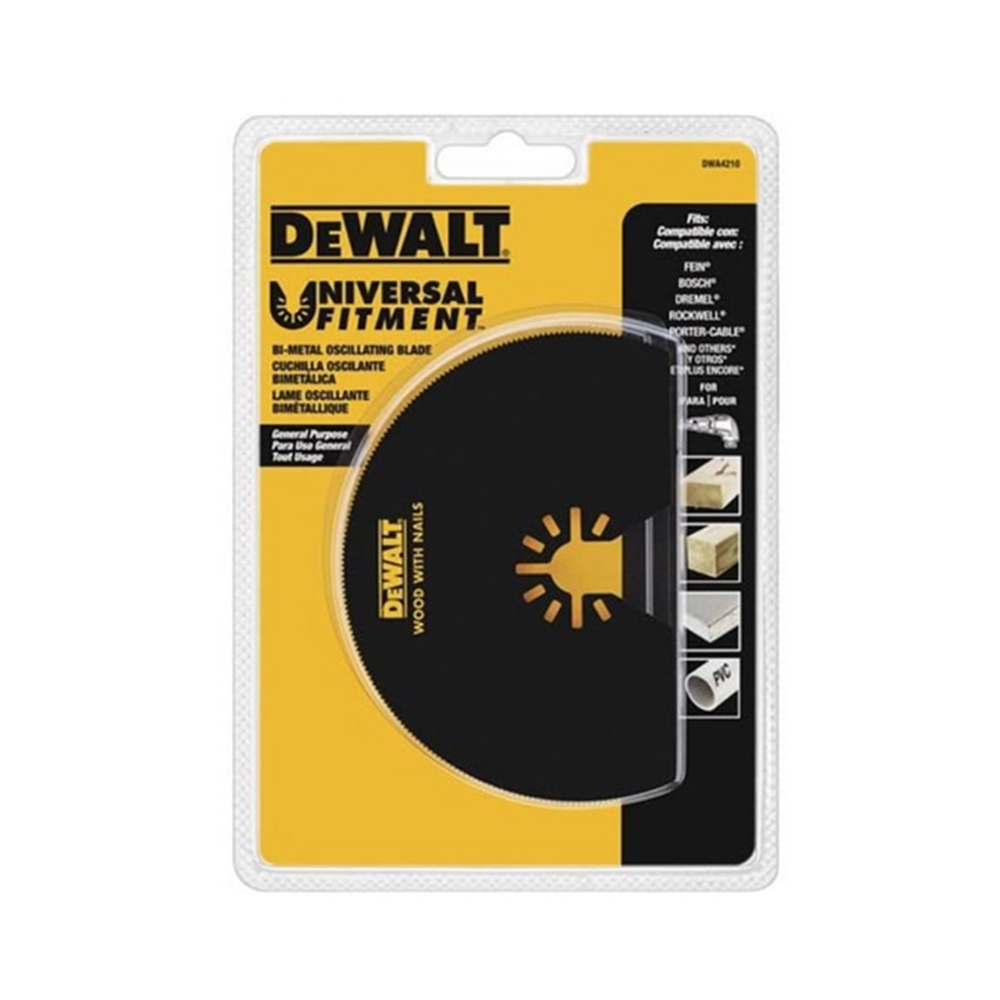 DEWALT 美國 得偉｜磨切機鋸片 非鐵金屬 帶釘木材 木材 PVC用半圓鋸 切片 切割片｜DWA4210｜磨切機配件BIM 非鐵金屬帶釘木材木材PVC用