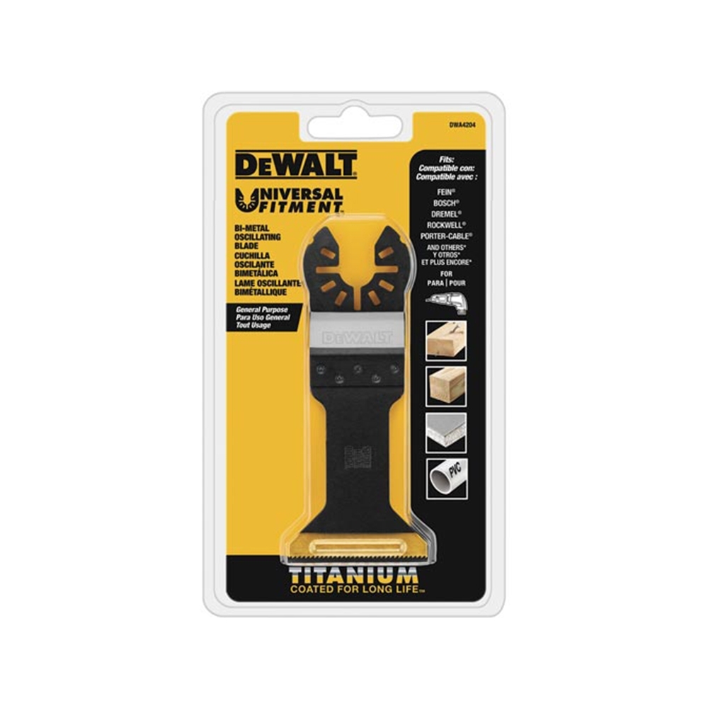 DEWALT 美國 得偉｜磨切機用配件 切片 切割 直切刀片 寬面鈦塗層 木材 釘子用鋸片｜DWA4204