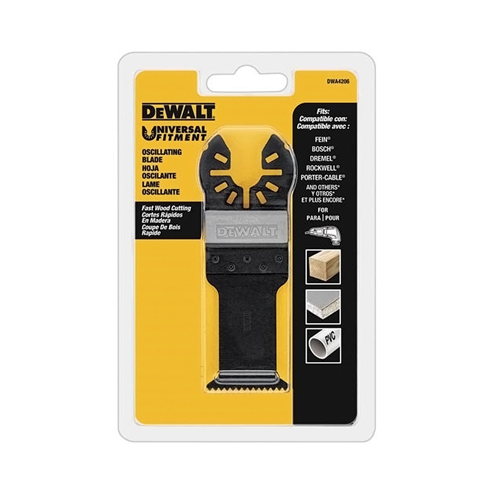 DEWALT 得偉 美國 磨切機配件 BIM 直切刀片 快速切割木材用 (DWA4206)