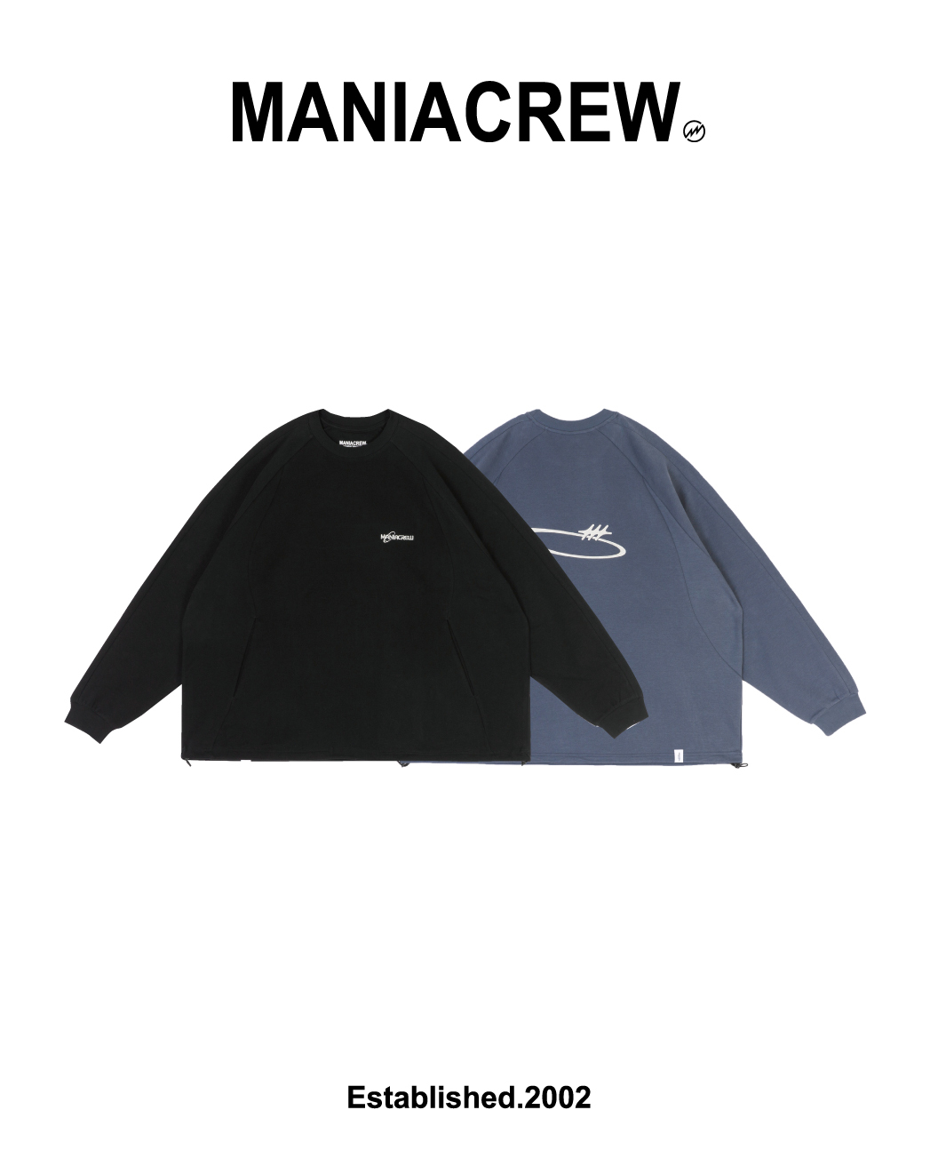 MANIA 26 A/W Washed Pocket LS Tee