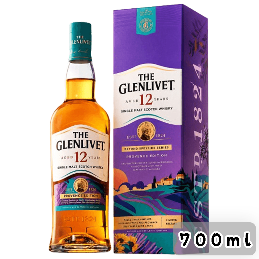 Glenlivet 12yo Beyond Speyside Series Provence Edition Single Malt Whisky 700ml