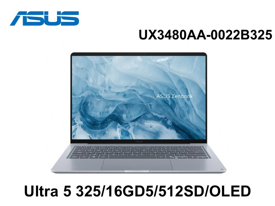 ASUS UX3480AA-0022B325極地藍 14吋筆電Copilot+ PC