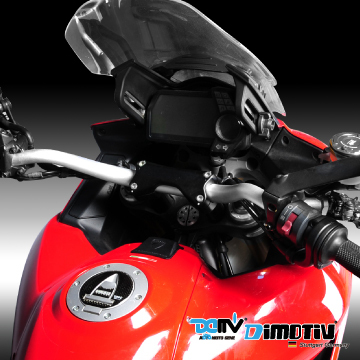 【DIMOTIV】 Aluminum Alloy Handlebar for DUCATI MULTISTRADA 1200 (28.6mm / H: 165mm / W: 855mm)