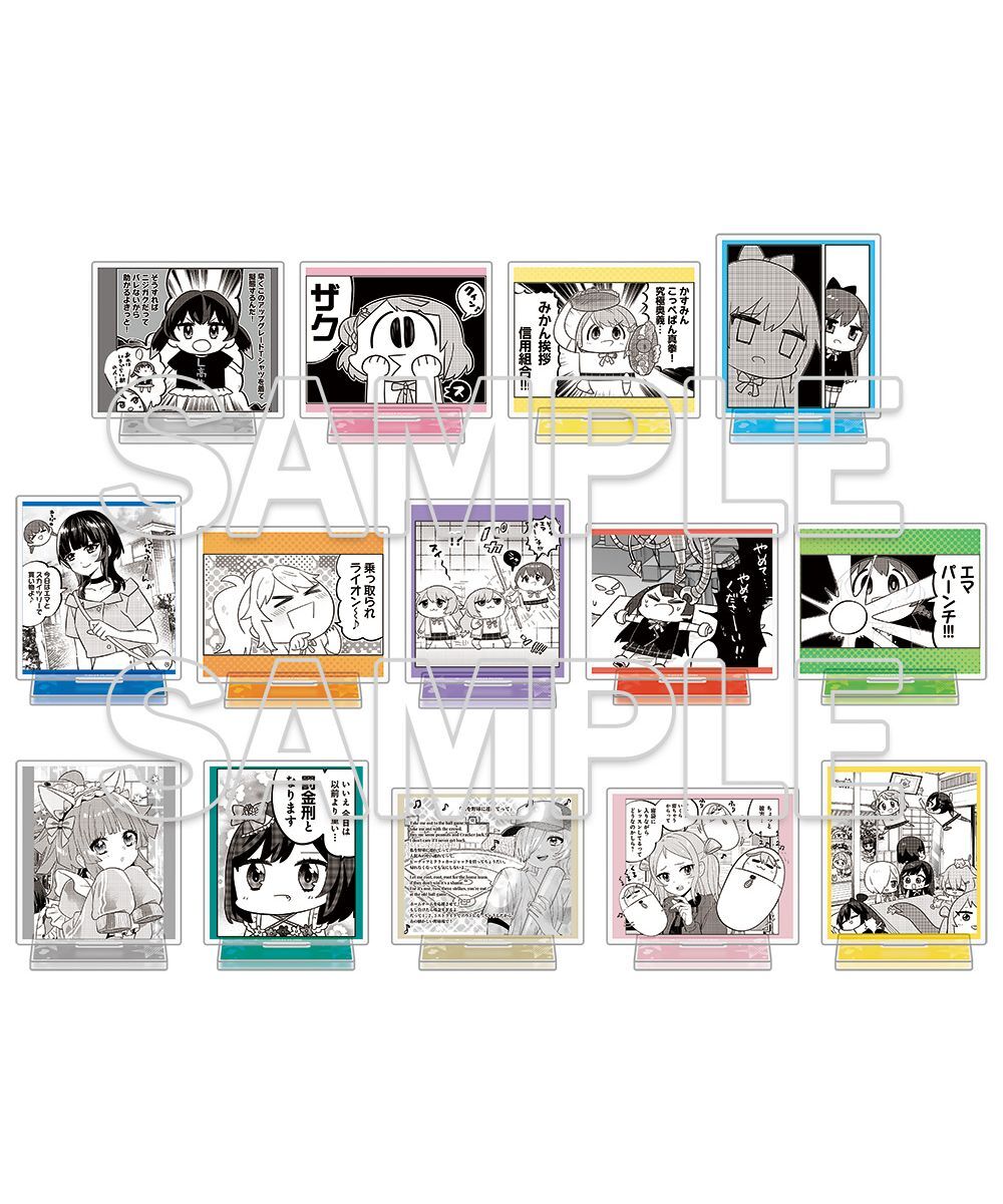 預購-『LoveLive！虹咲學園學園偶像同好會』叛逆のニジガサキ 集換式壓克力立牌 PACK盲盒販售 隨機出貨【日本進口精品】