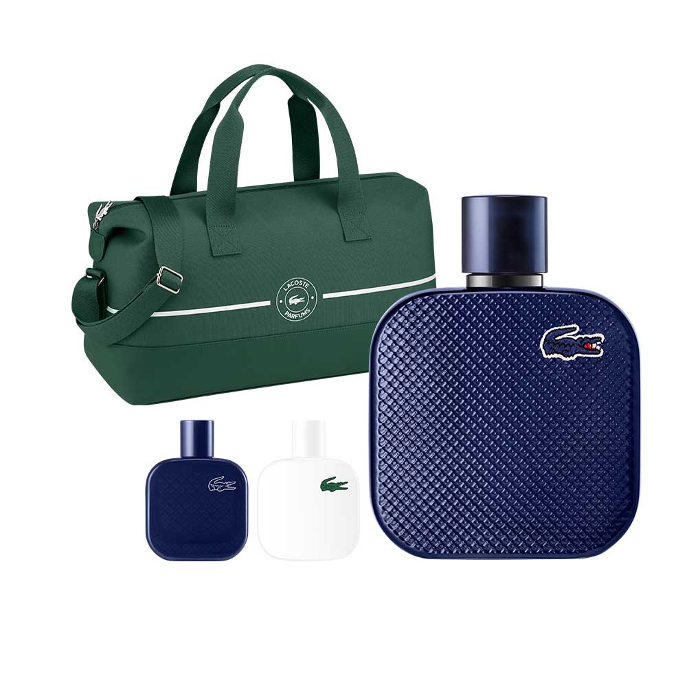 【鋒恩香水】LACOSTE經典深藍淡香精100ml(贈小香x2+品牌旅行袋)