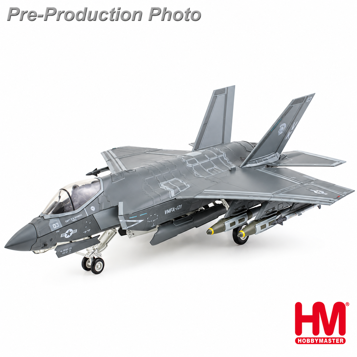 Hobby Master 1/72 美國海軍陸戰隊 F-35C閃電II戰鬥機