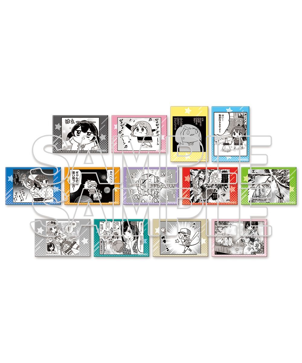 預購-『LoveLive！虹咲學園學園偶像同好會』叛逆のニジガサキ 集換式漫畫分鏡徽章 PACK盲盒販售 隨機出貨【日本進口精品】