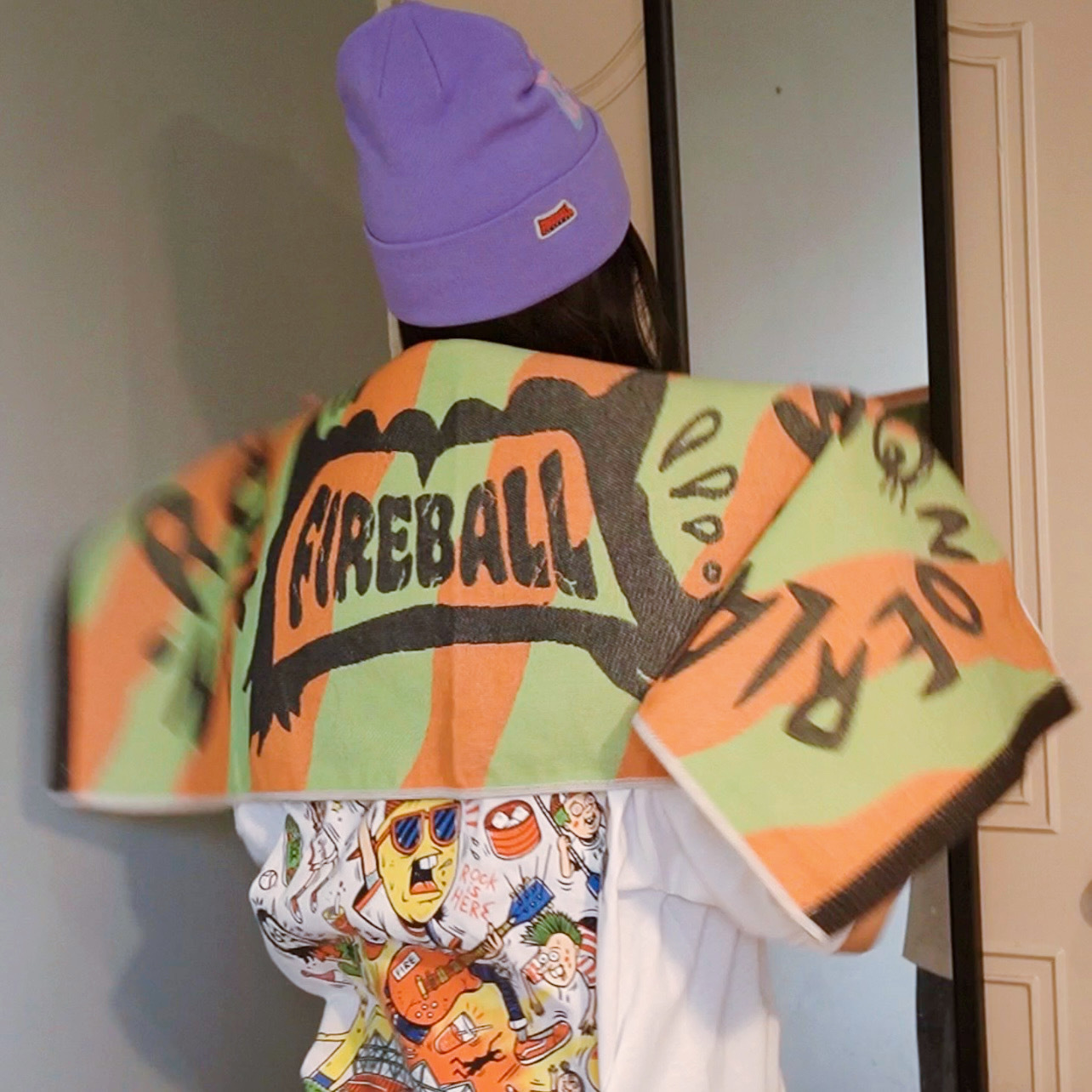 【2026 FIREBALL】巾橘下半場（平織毛巾）