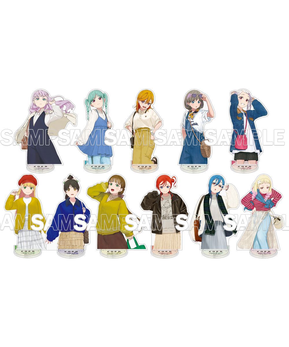 預購-『LoveLive！Superstar!!』壓克力立牌 Ver.Liella!#OOTD 系列【日本進口精品】