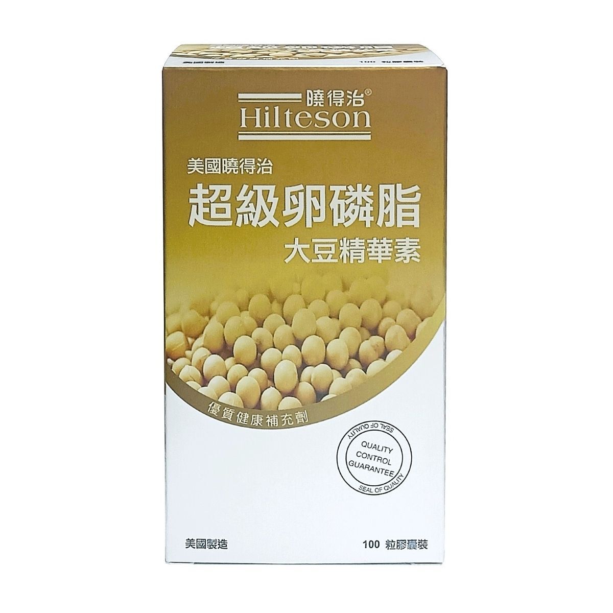 曉得治 - 超級卵磷脂 大豆精華素 100粒裝 (平行進口)