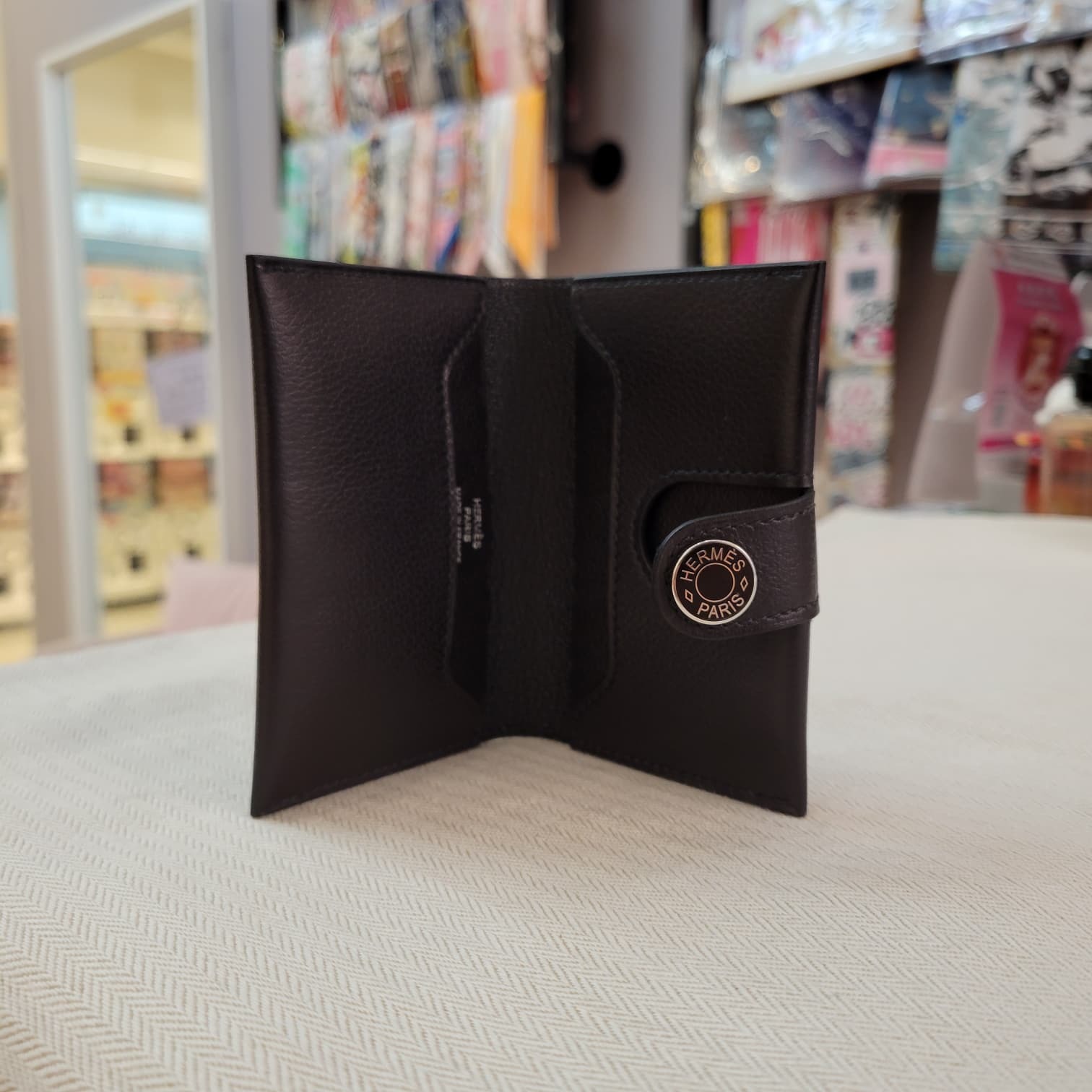 Hermes RMS cardholder noir 卡包 黑色