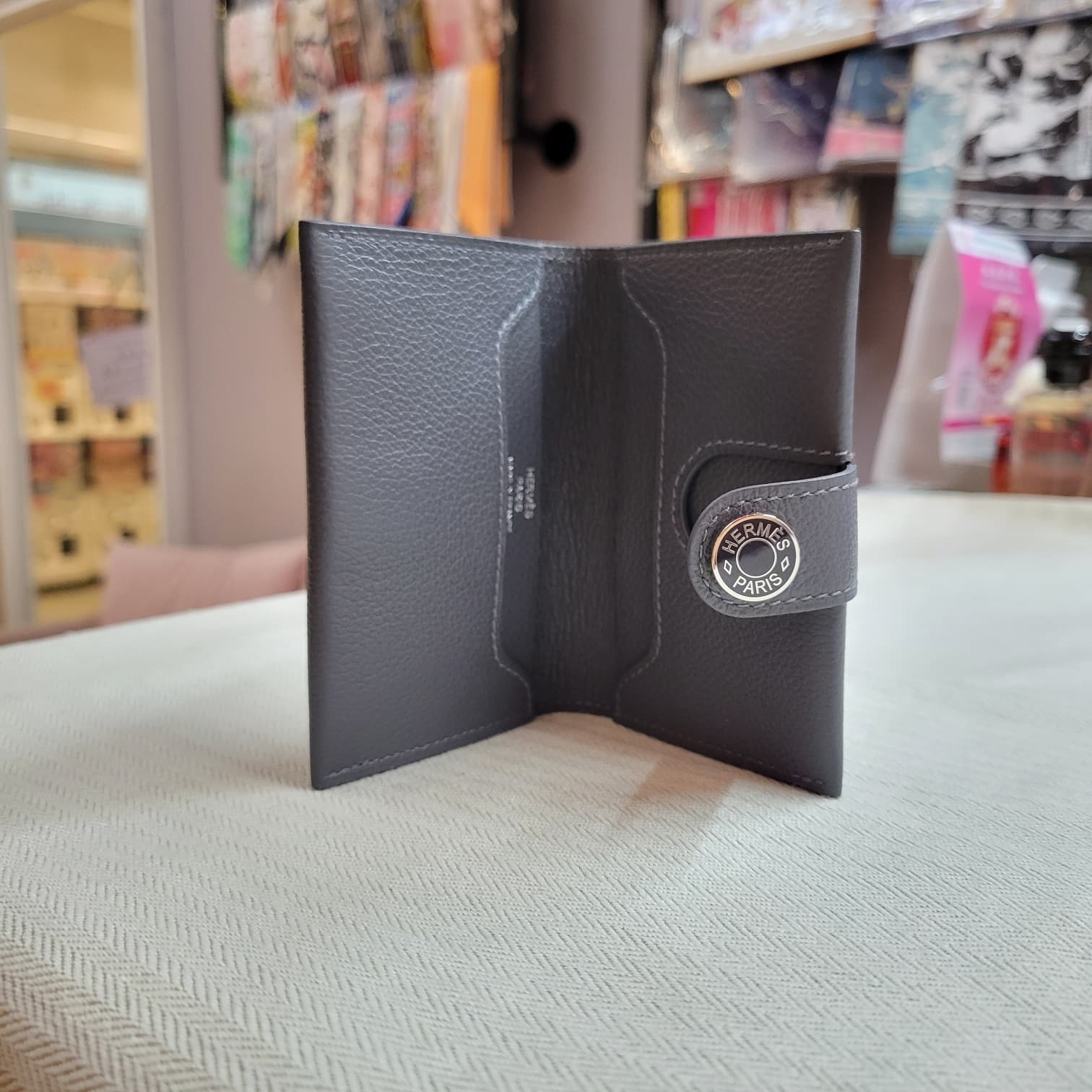 HERMES RMS cardholder H0 GRIS MISTY  霧灰色 卡包