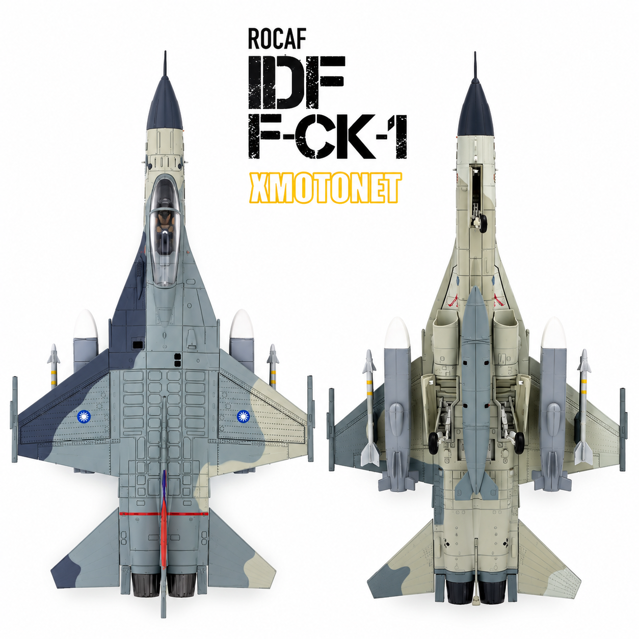 Hobby Master (HM)  1/72 中華民國空軍 IDF經國號 F-CK-1 單座 #1428 鳳頭蒼鷹彩繪機