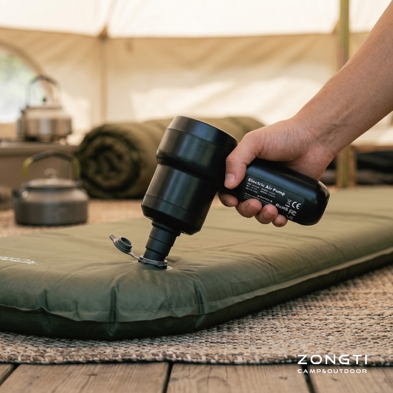 【ZONGTI】疾風瞬充 Pro｜升級版2.5PSI 無線手持充氣泵 TB 手持打氣機