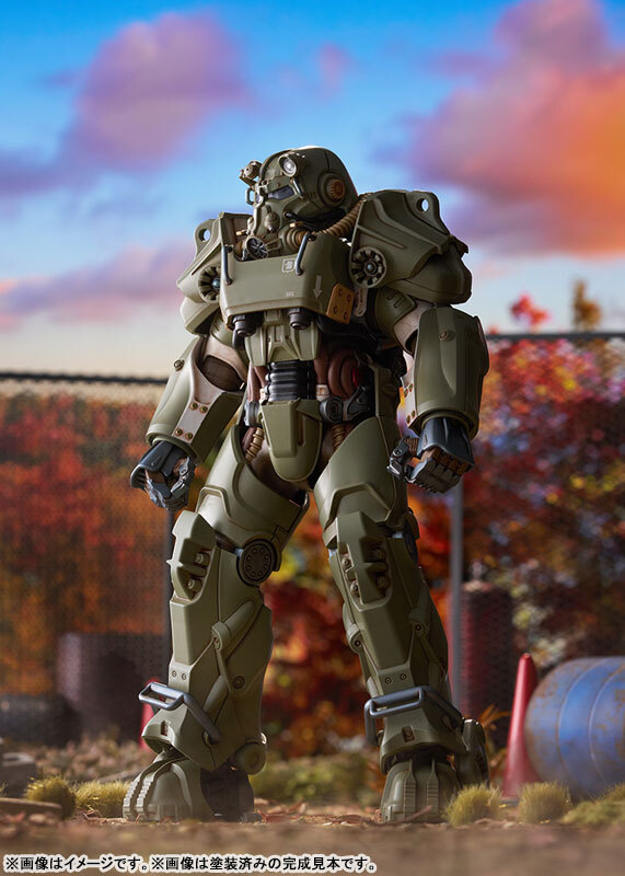 Jun Good Smile Company PLAMATEA Fallout Pre-war Military T-60 Power Armor Plastic Model Pre-order
