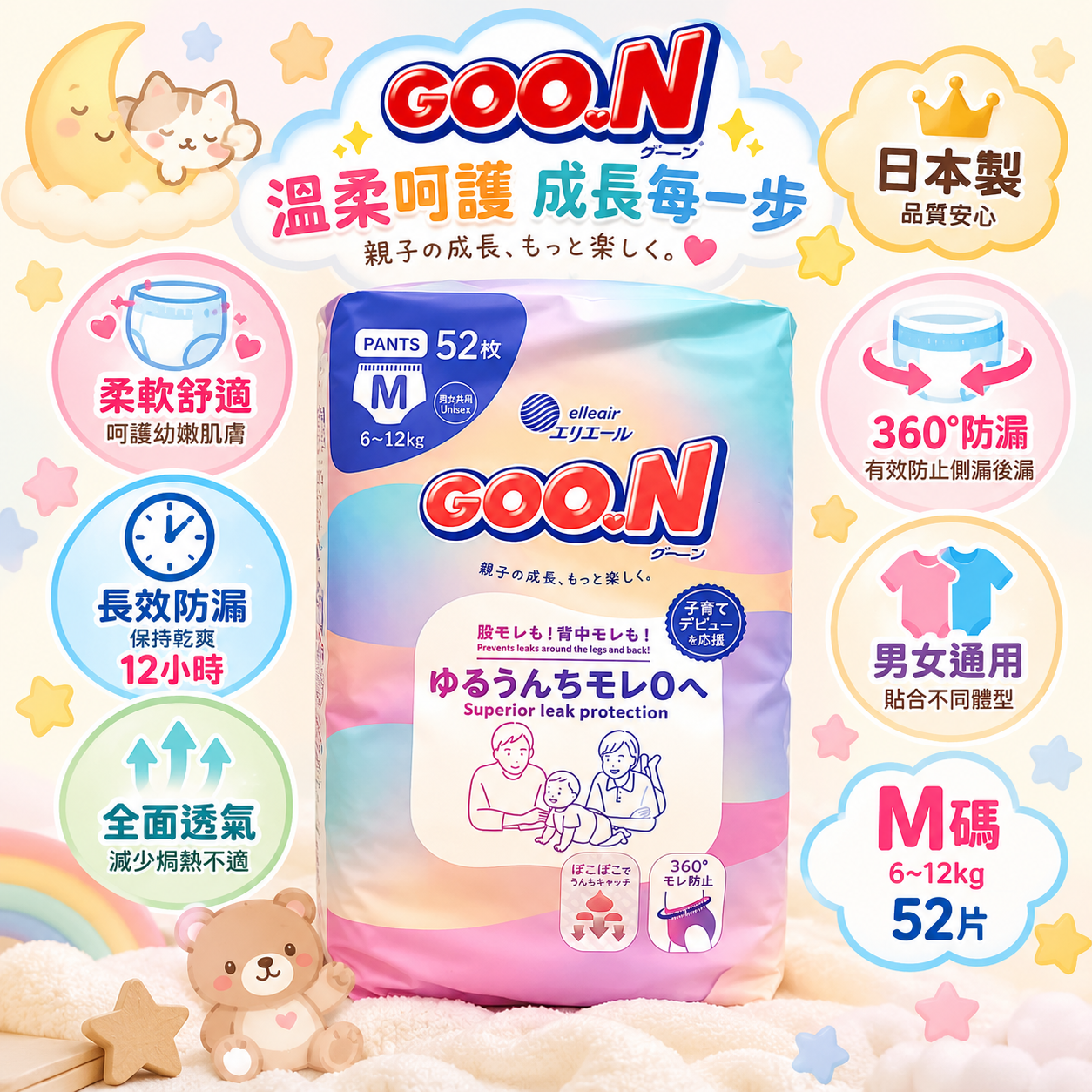 GOO.N -  PANTS TYPE  M 52'S