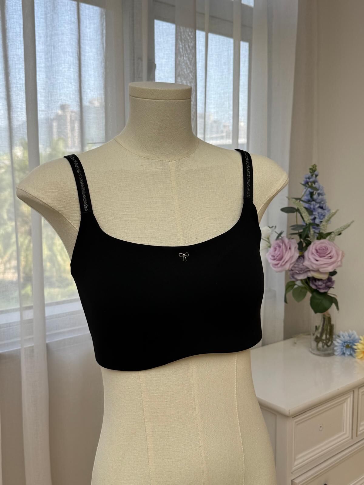 SN 閃蝶方領 Bra Top-3色 #SN092