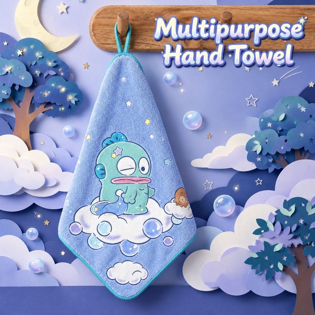 Hangyodon Sanrio| child Cotton multi-purpose wipe towel