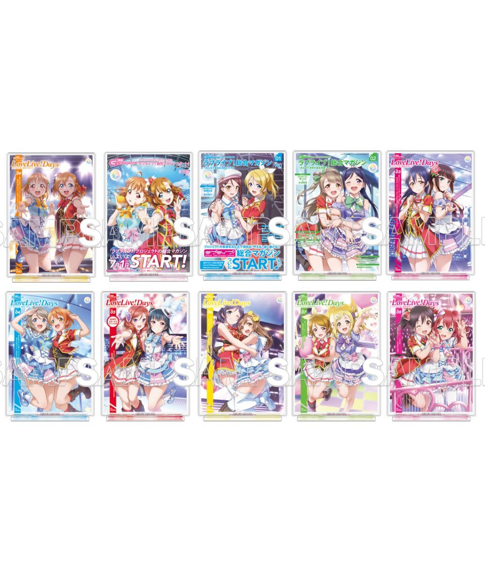 預購-LoveLive！系列 LoveLive!Days 場景立牌 系列【日本進口精品】