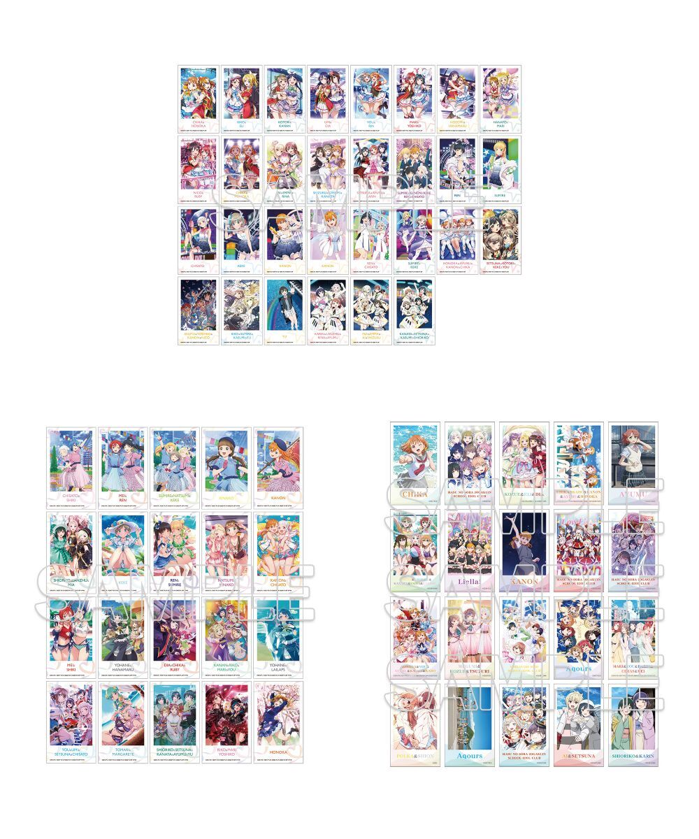 預購-LoveLive！系列 LoveLive!Days 迷你劇照小卡收藏組 PACK盲盒販售 隨機出貨 系列【日本進口精品】