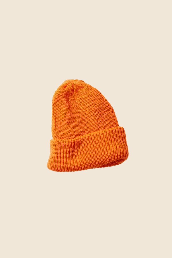 ROTOTO -R5075 COZY CHUNKY BEANIE （ORANGE）