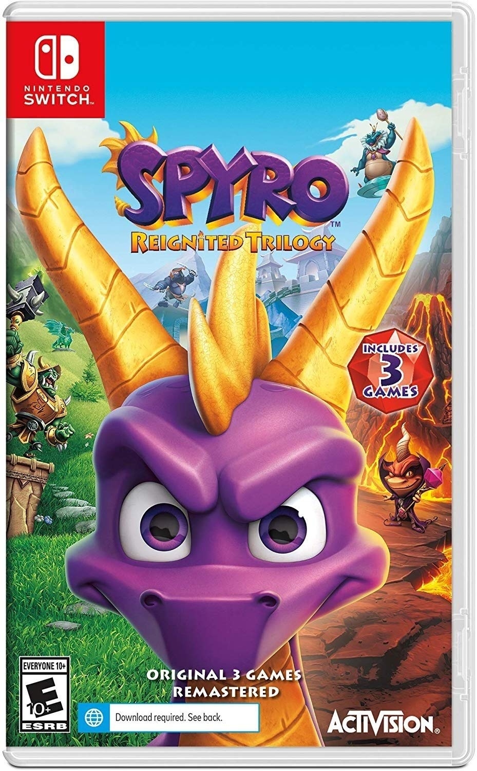 Nintendo Switch Spyro Reignited Trilogy