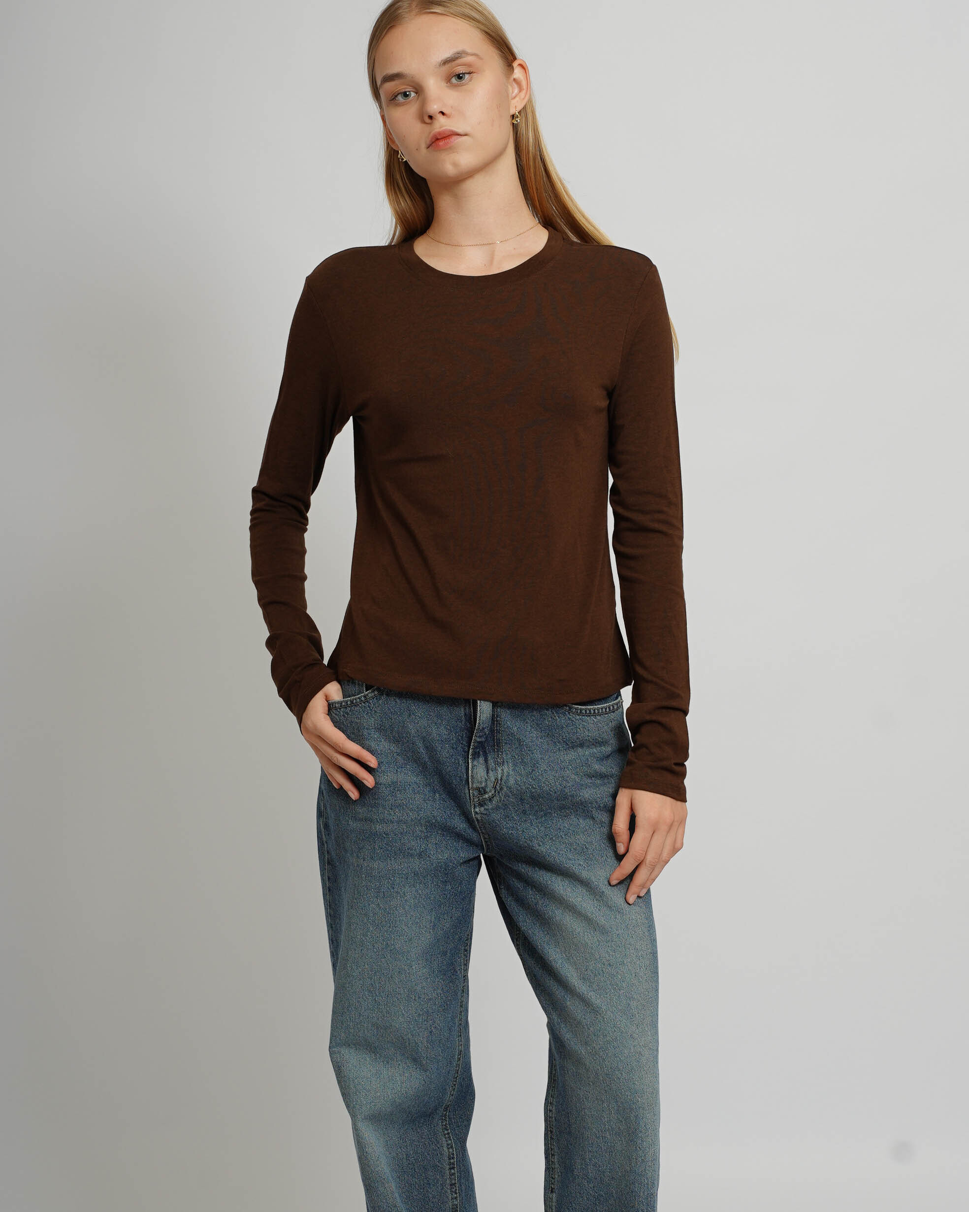 Soft Sweatshirt - Brown