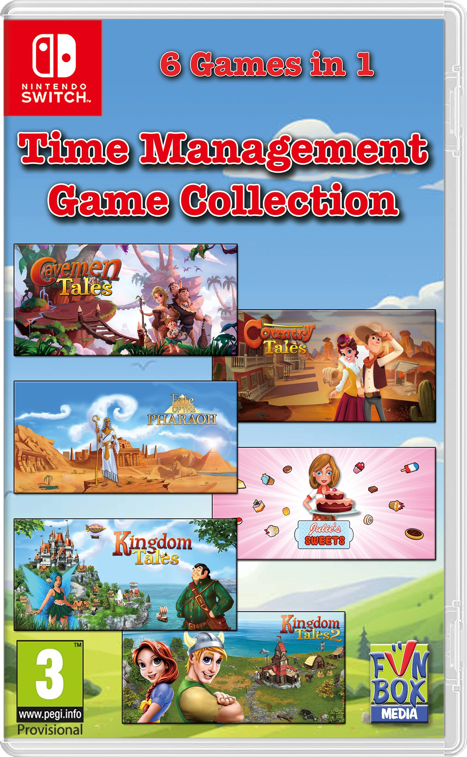 Nintendo Switch Time Management Games Collection
