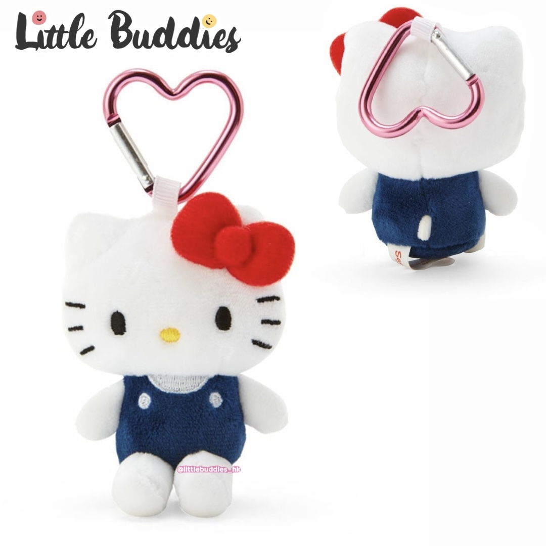日本 Sanrio 心形扣公仔匙扣
