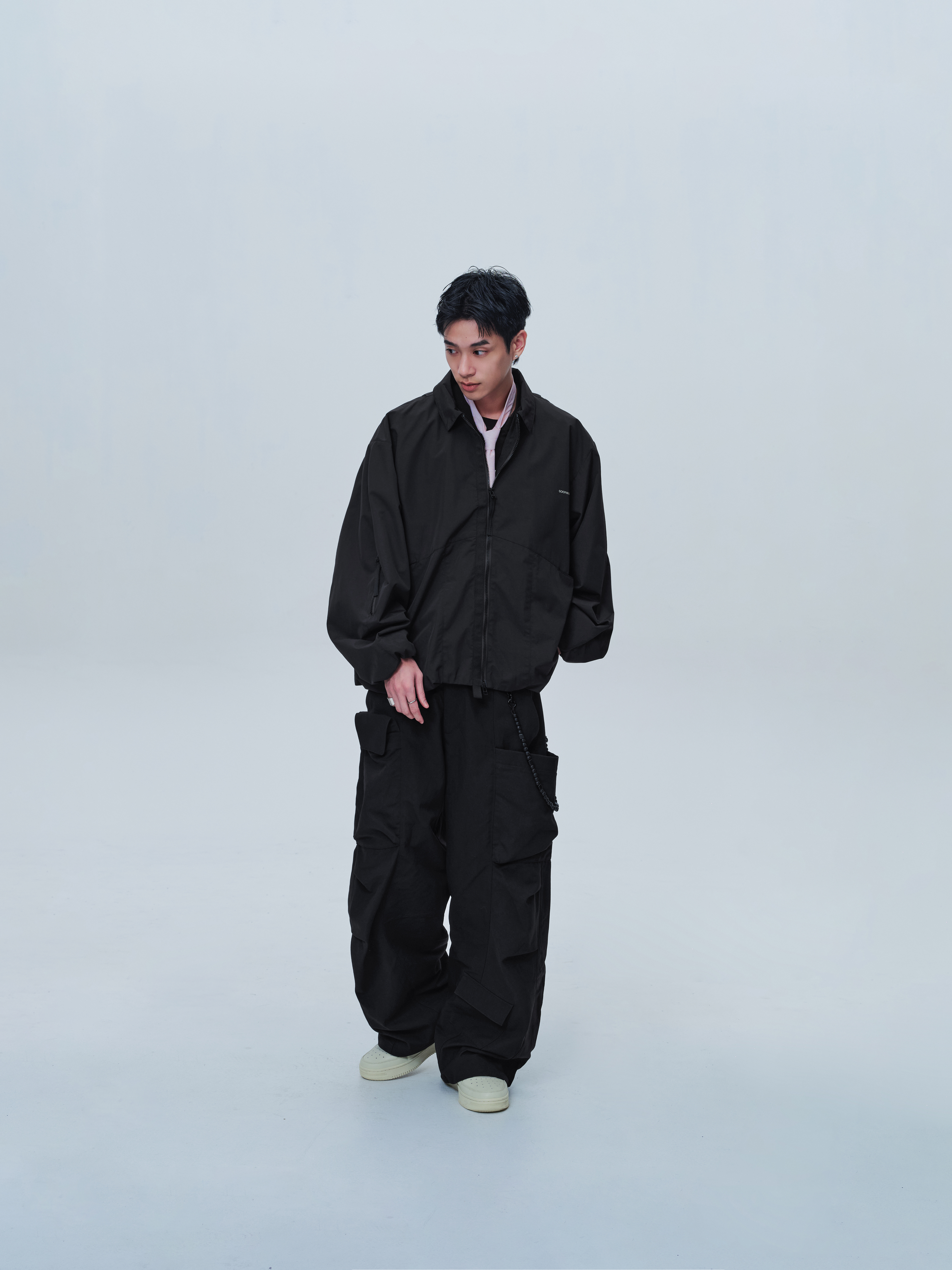 GOOPiMADE MP-O2X 多功能口袋工作褲 - Black