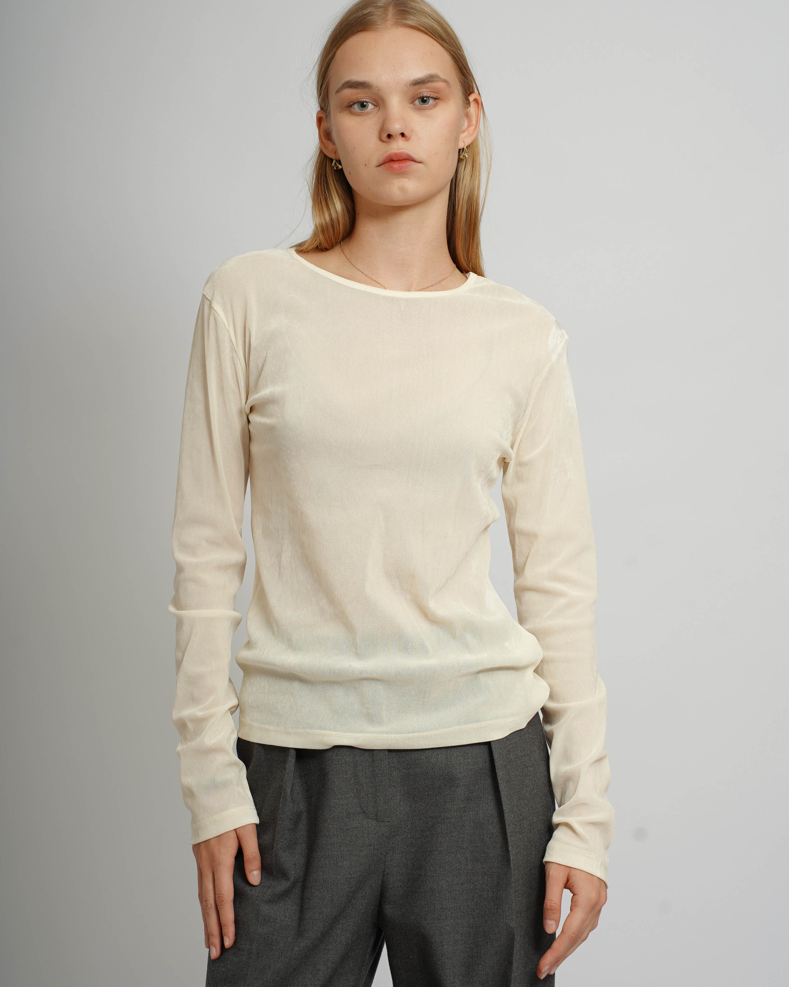 Velvet top - Brown