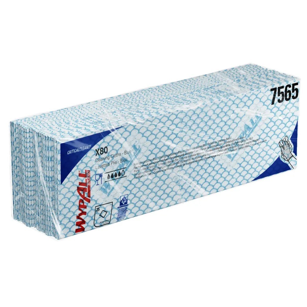 Kimberly Clark Professional  7565 7566 7567 7568 Wypall® X80 多色專利擦拭布