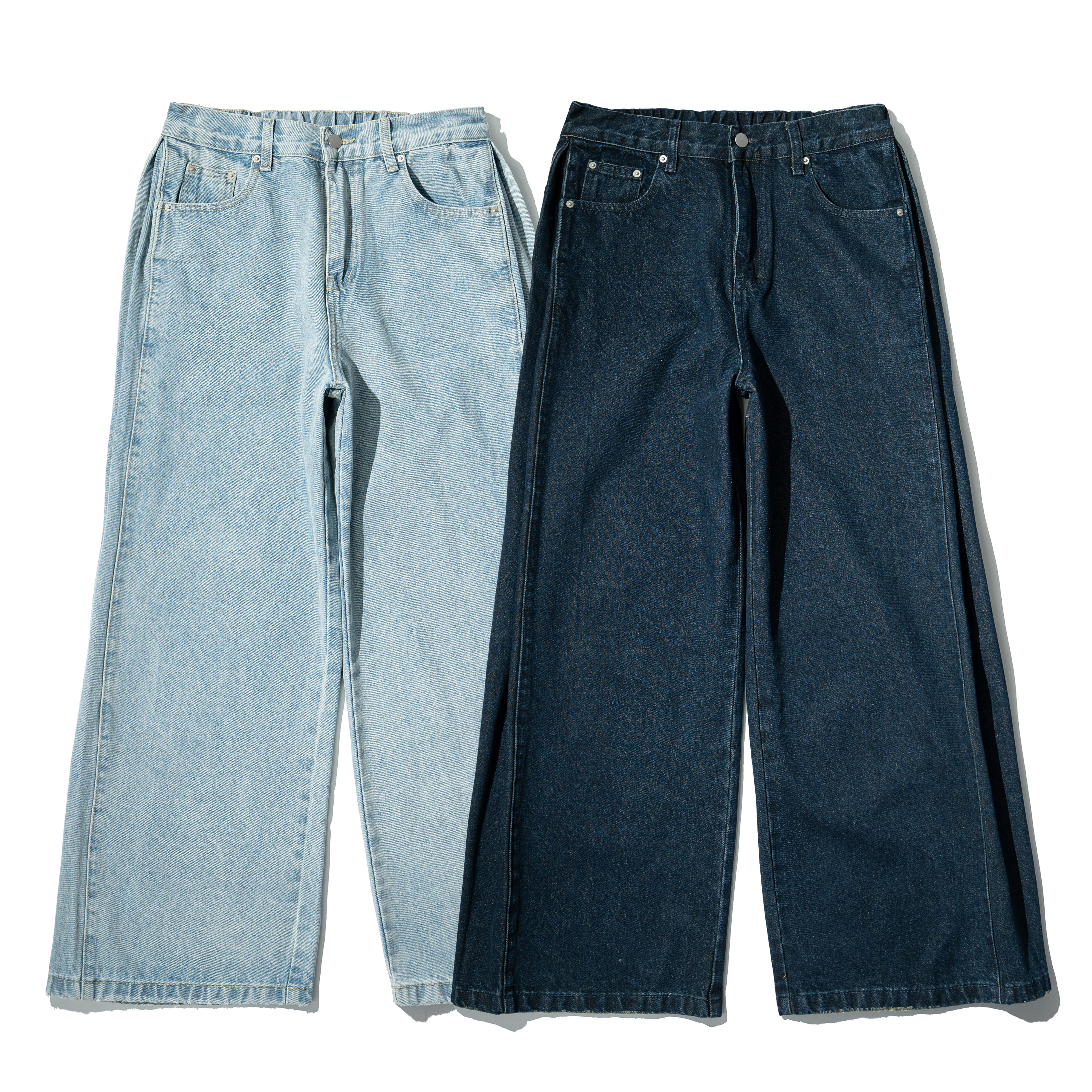 AGILITY Splice Seam Denim Jeans 三拼 直筒 牛仔長褲 [BD3]