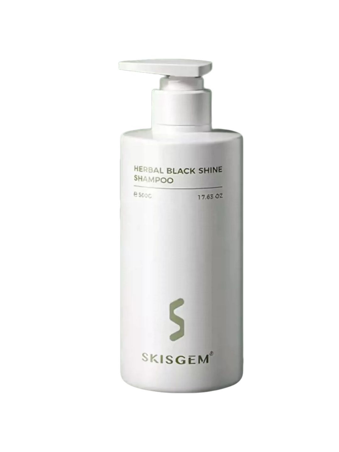 SKISGEM 草本黑亮洗髮水500克（平行進口）包裝微瑕