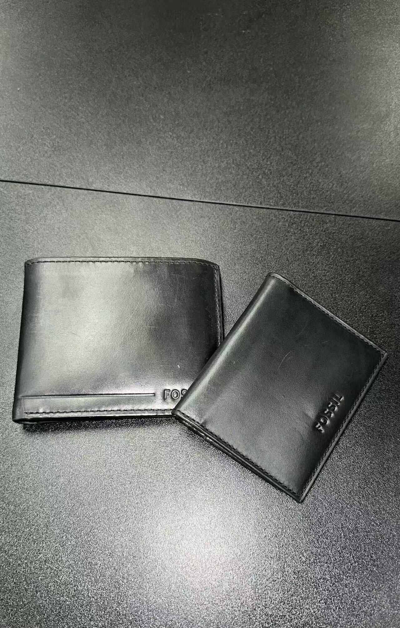 【直播】Fossil LX1022213 銀包 (黑色)