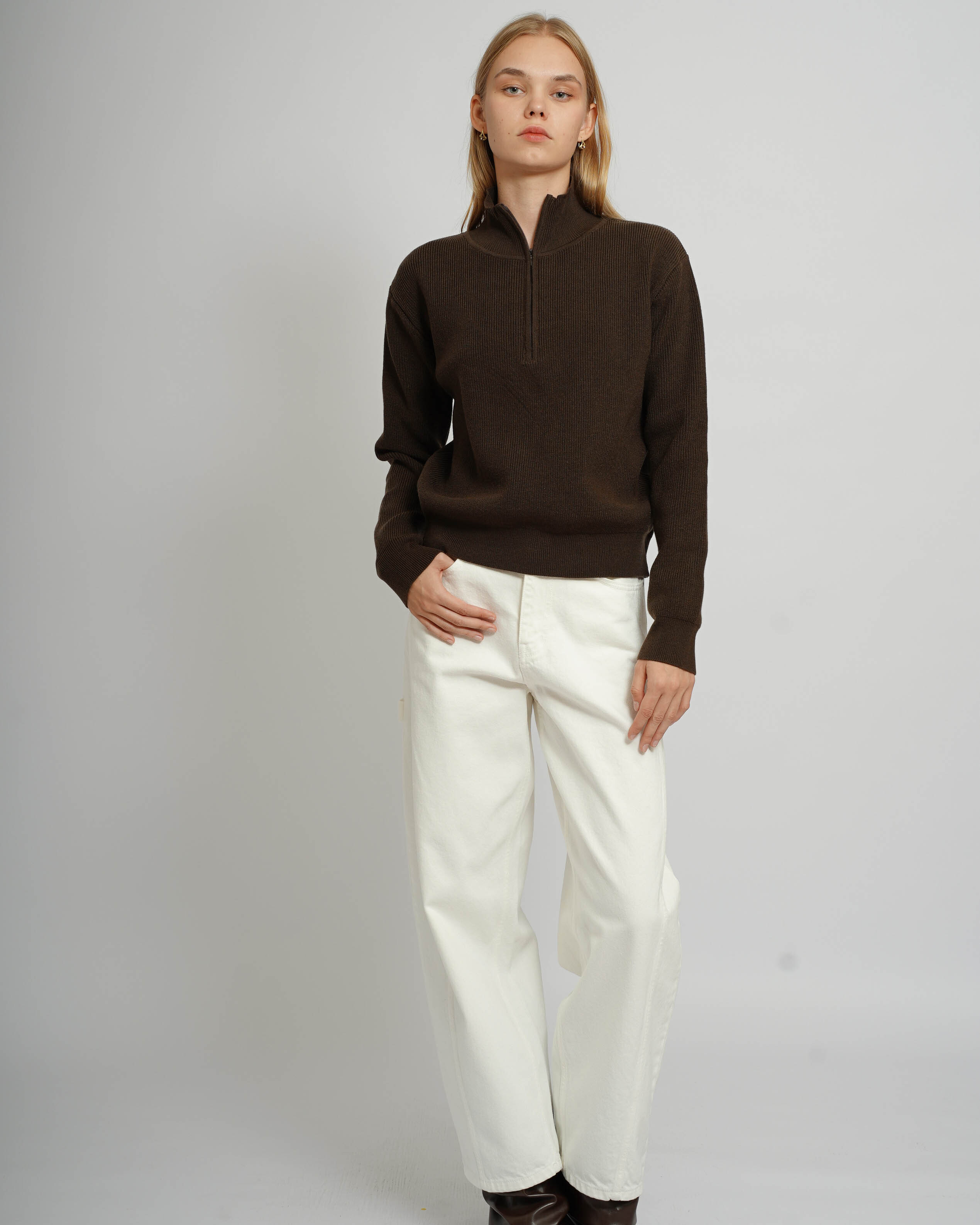 Anne Sweater - Brown